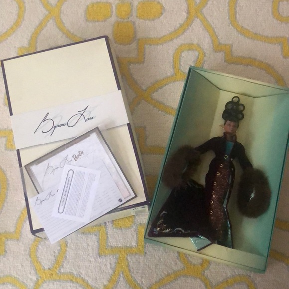 Barbie Other - EUC 1998 Byron Lars Plum Royale Barbie Doll